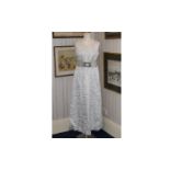 Vintage 1960's Evening Gown Ladies gown by Val Somers London.