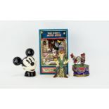 Disney Interest ( 4 ) Items In Total. Includes Mickey Mouse Cardew Collectables Limited Edition