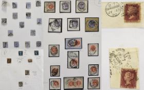British Stamp Internet. A Selection of Queen Victoria High Value Stamps.