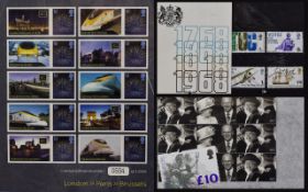 GB Stamp Interest. A Good Selection of Modern British Stamps.