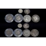 George III & William IV Small Collection of Silver Coins - In High Grade Condition - Please See