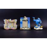 Disney Aladdin Memorabilia. Includes Aladdin Photo Frame & Schmid Musical Ceramic Genie with Lamp