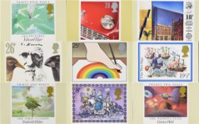 Large Number of GB PHQ Stamps and Cards, Together with Case - Please See Photo.