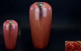 William Moorcroft Flamminian Ware Tall Tapering Vase,