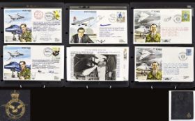 Royal Air Force Museum Test Pilot Series Album - Containing Hand Signed ( 16 ) Top Quality Special