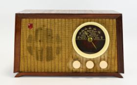 Vintage Classic Alba Valve Radio manufactured by A F Balcombe Ltd. Model no 3112.