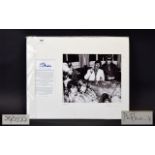 Beatles Interest Signed Limited Edition Photographic Print By Phillip Townsend A mounted and