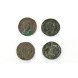 Roman - Empire Early Bronze Coin - Constantinpolis of Constantine The Great 307-337AD.