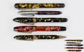 A Good Collection of Vintage Fountain Pens ( 4 ) Four In Total.