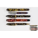 A Good Collection of Vintage Fountain Pens ( 4 ) Four In Total.