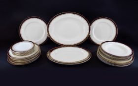 Alfred Meakin Part Dinner Service Burgun