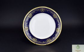 Aynsley Cabinet Plate In Marlborough Pat