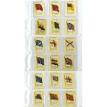 Kensitas Set of 48 Silk Cards Flags of T