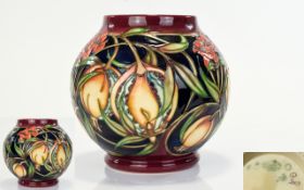 Moorcroft Modern Globular Shaped Vase '