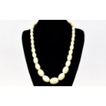 Antique Good Quality - Graduated Ivory B