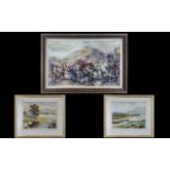 Lake District Interest A Pair Of Framed Original Watercolours By W W Greave Each housed in
