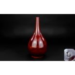 Pilkington Royal Lancastrian Ovoid Shaped Red Lustre Vase, by Richard Joyce. c.1910.