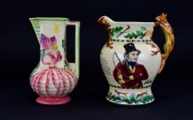 Crown Derby Fieldings - John Peel Musical Jug. Reg No 75589. Plays The Tune - John Peel. c.