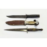 Fairbairn-Sykes Commando-Style Dagger marked 'R.