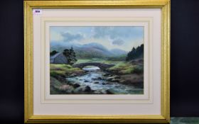 Wendy Reeves - Irish Artist 1945 - Titled ' Watendlath ' Tarn,