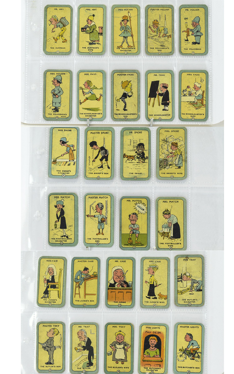 Happy Family Carreras Ltd Complete 48 Card Set In Excellent Condition.