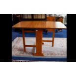 1960's Retro Drop Leaf Table with Set of Four G.