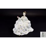 Royal Doulton Hand Painted Figurine ' My Love ' HN2339. Designer M. Davies. Issued 1969 - 1996.