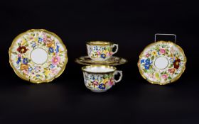 Hammersley Breakfast Cups and Saucers and Plates.