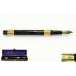 "The Wyvern Pen" Early 20thC Fountain Pen With 14ct Gold Nib, No Cap.