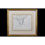 Benjamin Williams Leader RA (1831-1923) Study Of Trees Dated Sept 11th 91- Pencil 9" x 11" with