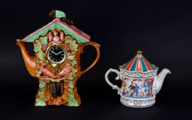 A Sadler Limited Edition Collectors Teapot 'Edwardian Entertainments,