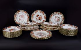 A Large Collection Of Spode Copeland 'Bertha' Imari Pattern Serve ware Approx 32 pieces in total to