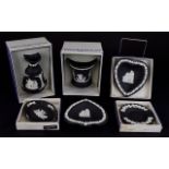 Wedgwood Black Jasper six assorted pieces