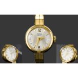 Rolex - Vintage Tudor Royal Ladies 9ct Gold Cased - Mechanical Wristwatch with Integral 9ct Gold