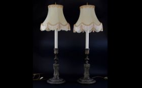 A Pair Of Decorative Table Lamps Two in total,