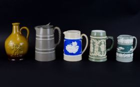 Musterschutz, Dudson and Other Stoneware Jugs,