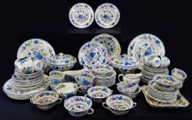 A Masons Patent Ironstone China ''Regency'' C4475 Dinner Set. Approximately 100 items including