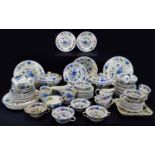 A Masons Patent Ironstone China ''Regency'' C4475 Dinner Set. Approximately 100 items including