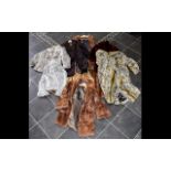 A Large Collection Of Fur Coats 9 in total. Various sizes, furs, lengths and styles.