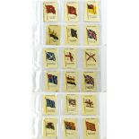 Kensitas Set of 48 Silk Cards Flags of The British Empire.