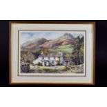 Limited Edition Artist Signed Print By Judy Boyes 'Stickle Cottage,