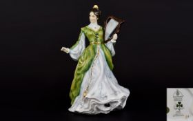 Royal Doulton Hand Painted Figurine. "Ireland" Ladies Of The British Isles HN 3628.