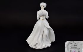 Royal Doulton Ltd and Numbered Edition Hand Painted Figurine ' A Winters Morn ' CW662. HN4622.