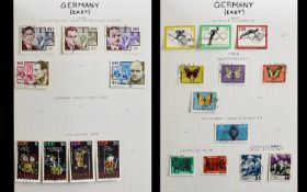 Well Presented Stanley Gibbons Senator Album Full of East German DDR Stamps From 1962 - 1990.