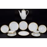 Noritake Fine Quality ( 11 ) Piece Part Coffee / Tea Service.