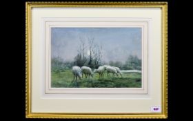 John Wright (Active 1894-1929). Sheep by