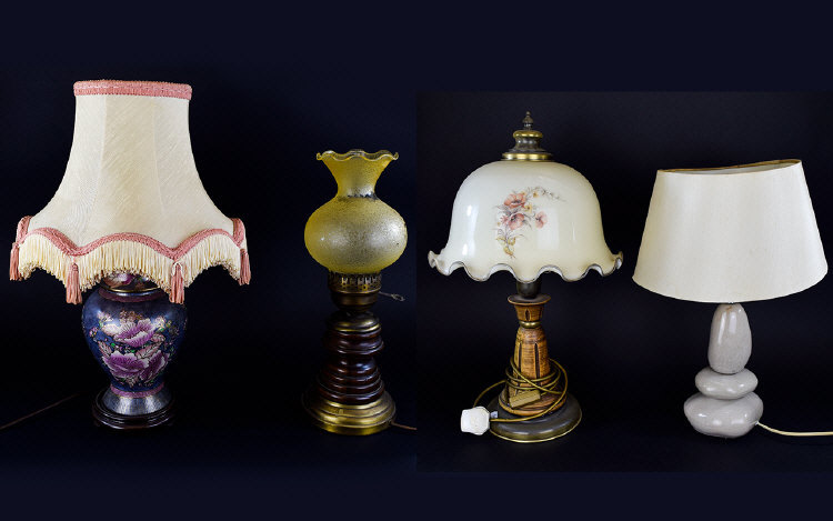 Collection Of Four Table Lamps