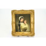 A Mid 19th Century Miniature Portrait Pa