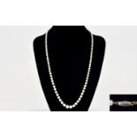 Ciro Vintage - Single Strand Pearl Neckl