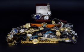 A Quantity of Assorted Watches for repairs and spares, various makes,